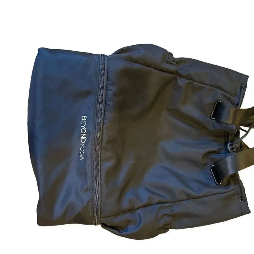 Beyond Yoga Convertible Gym Backpack Black Unisex Casual Durable Spacious